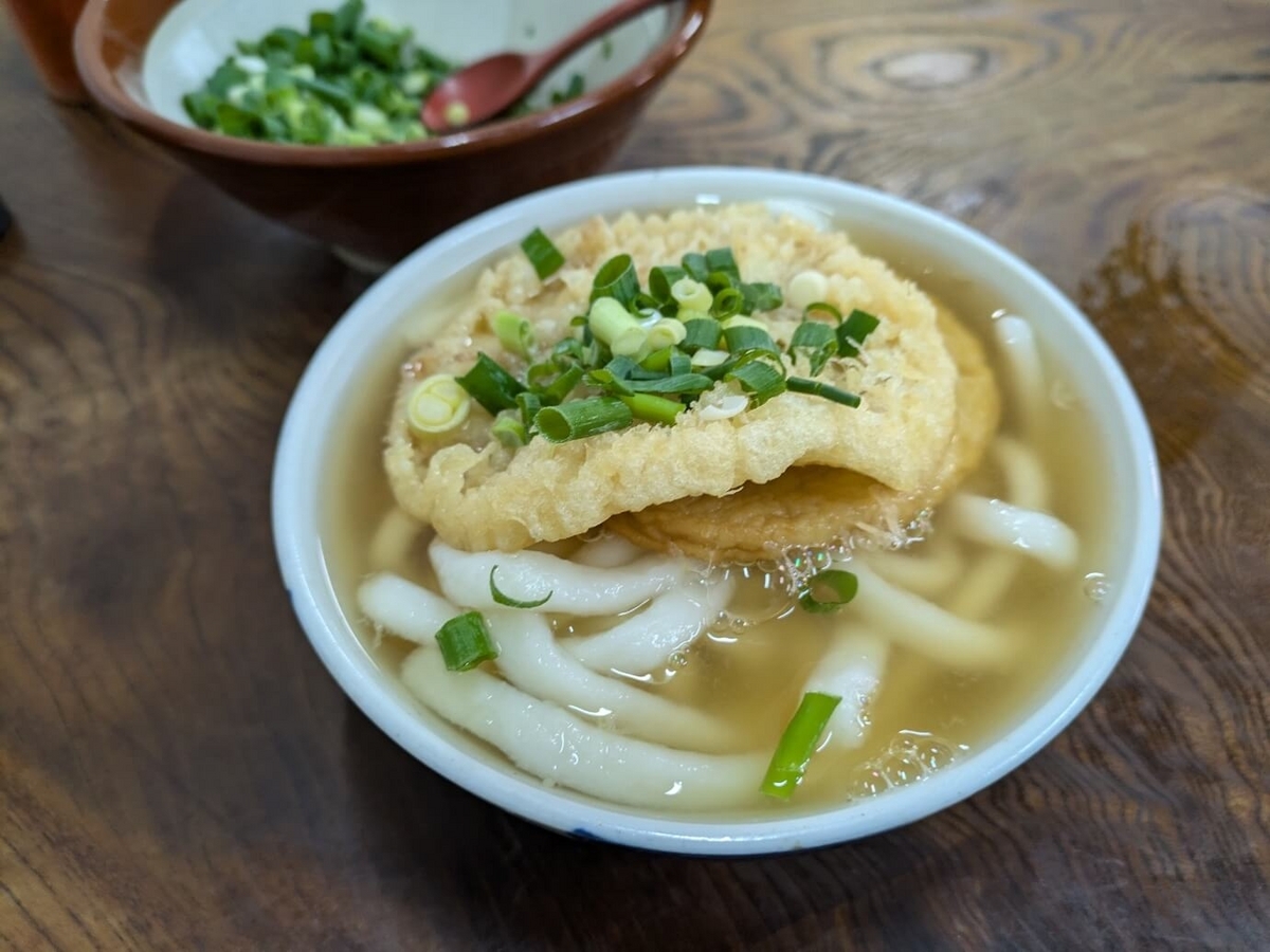 丸天とごぼう天うどん