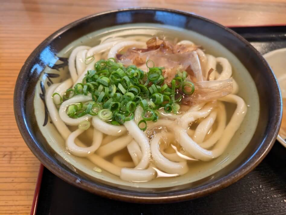 かけうどん小