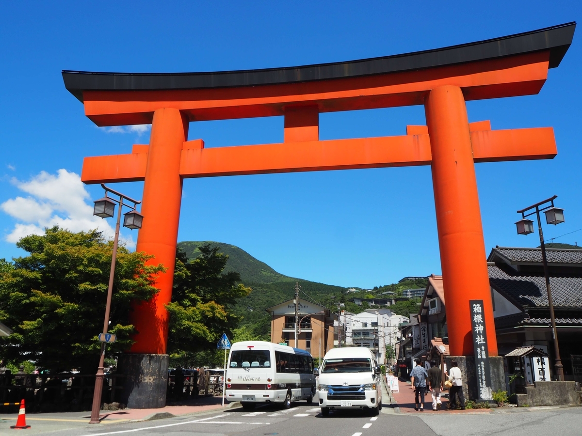 2024年8月17日の第一鳥居