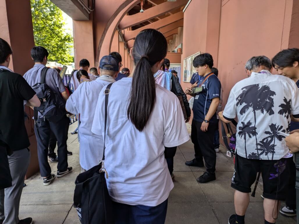 金属探知機によるチェック