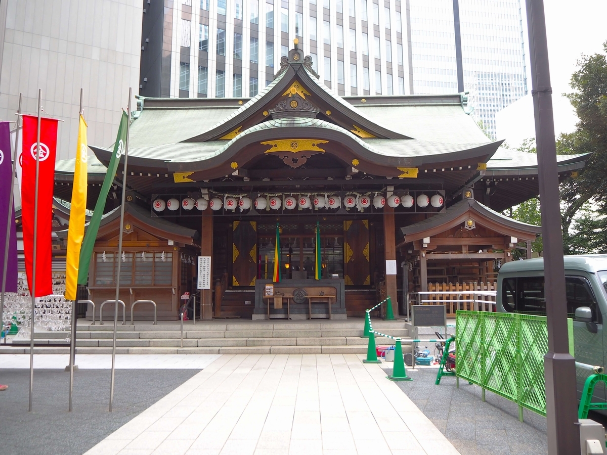 虎ノ門金刀比羅宮の拝殿