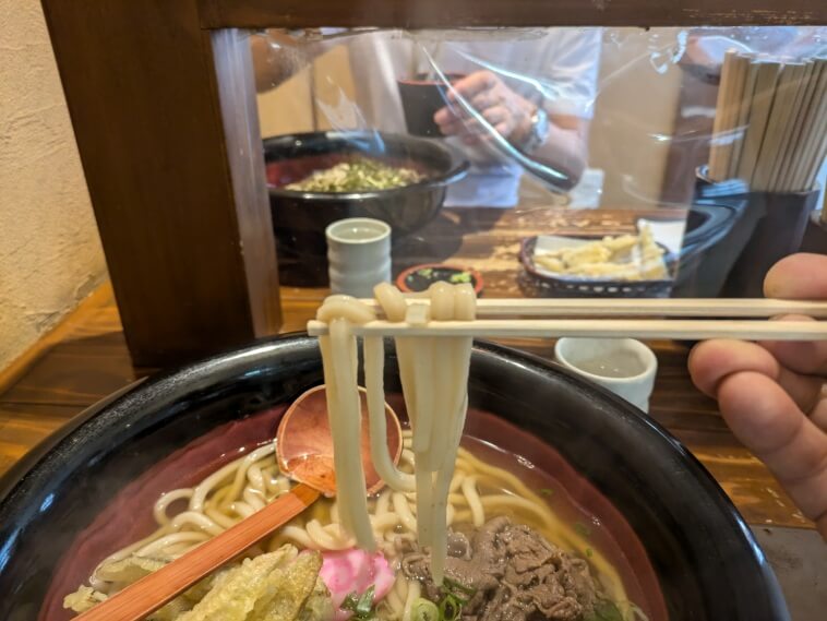 春月庵の麺