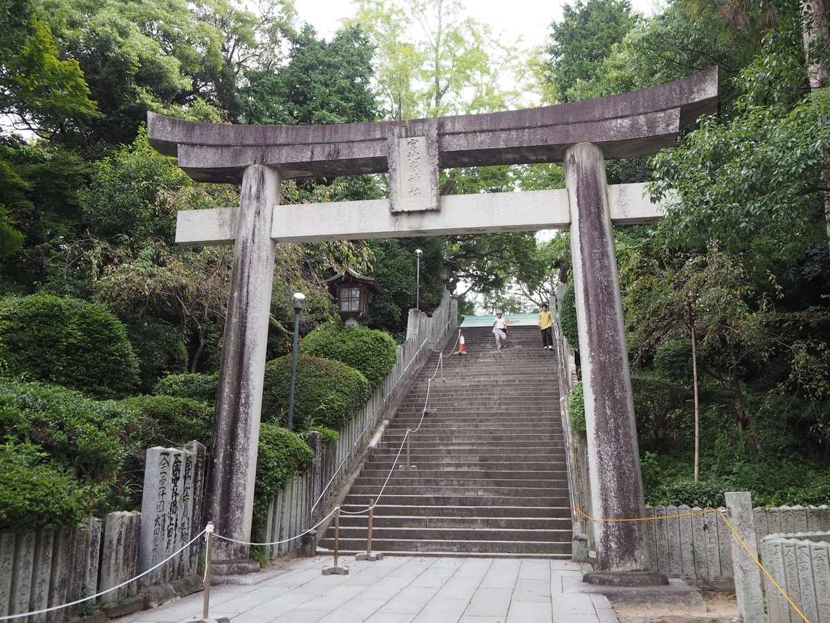 階段に設けられた観覧席