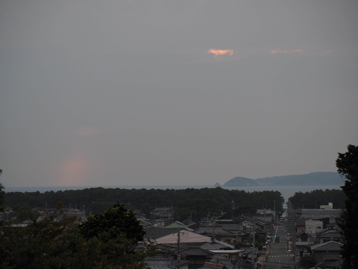 雲の切れ間