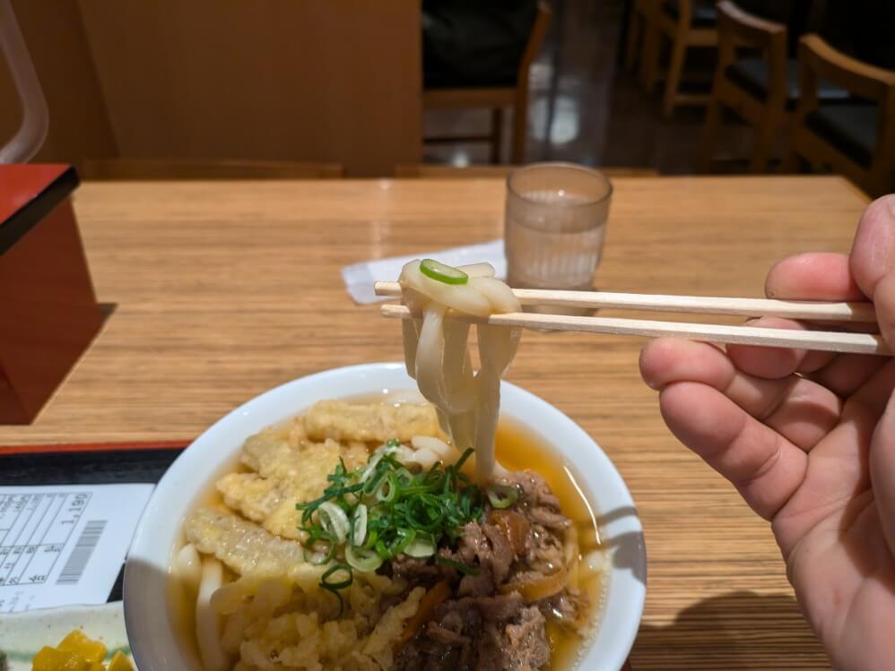 大福うどんの麺