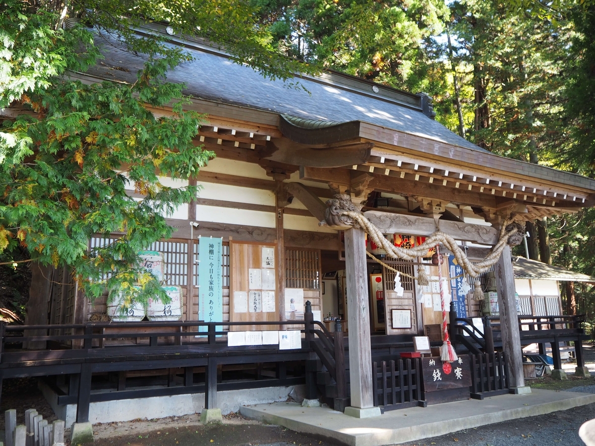 賑わいが感じられる社殿