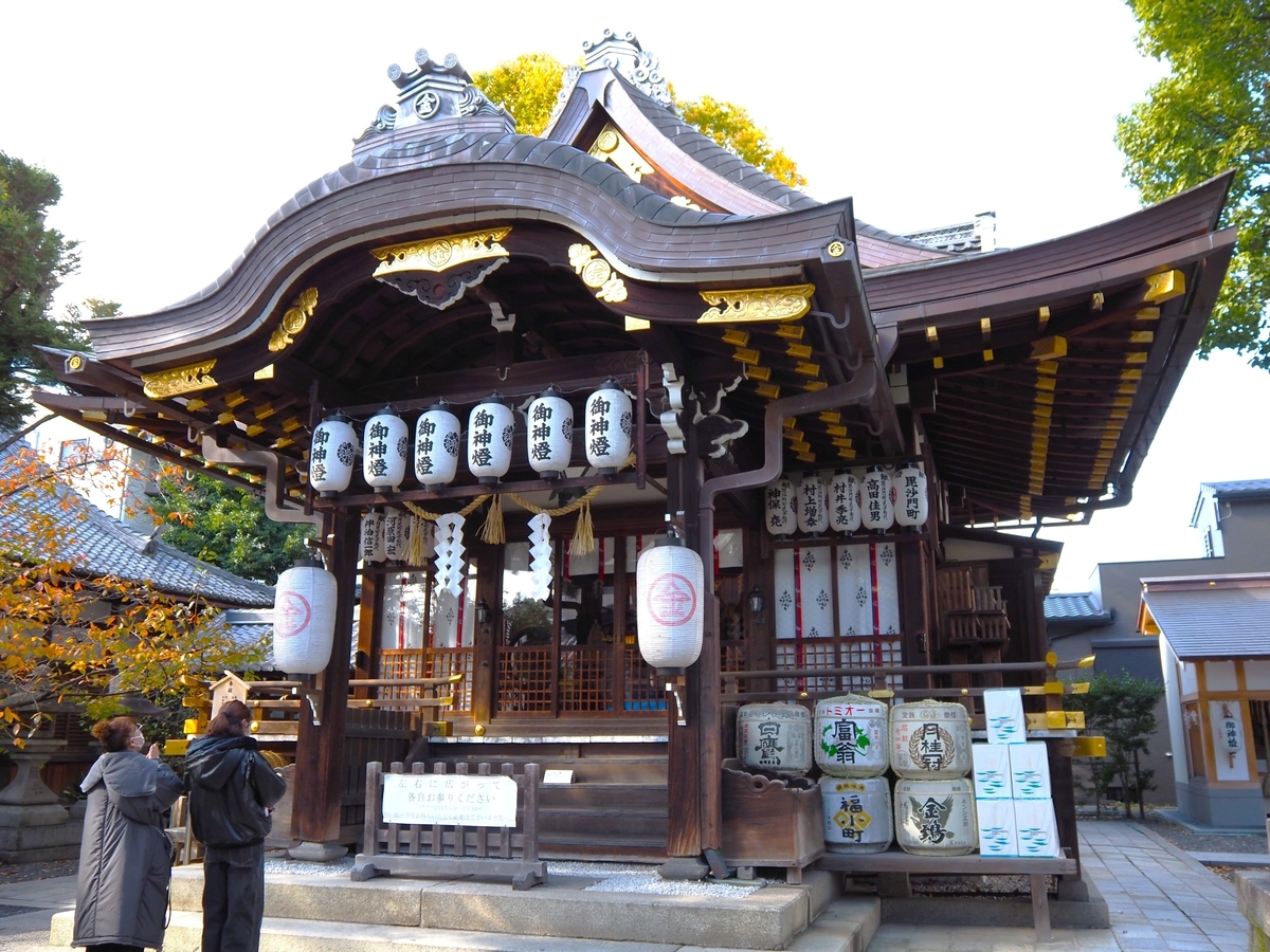 安井金比羅宮の本殿