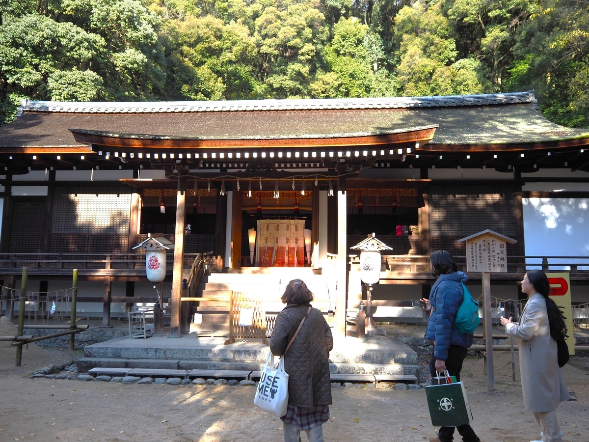 宇治上神社の拝殿