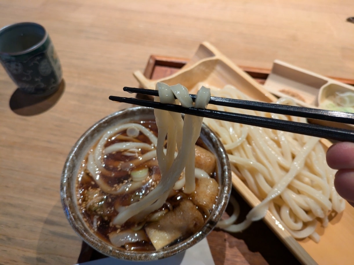 浅見茶屋の麺