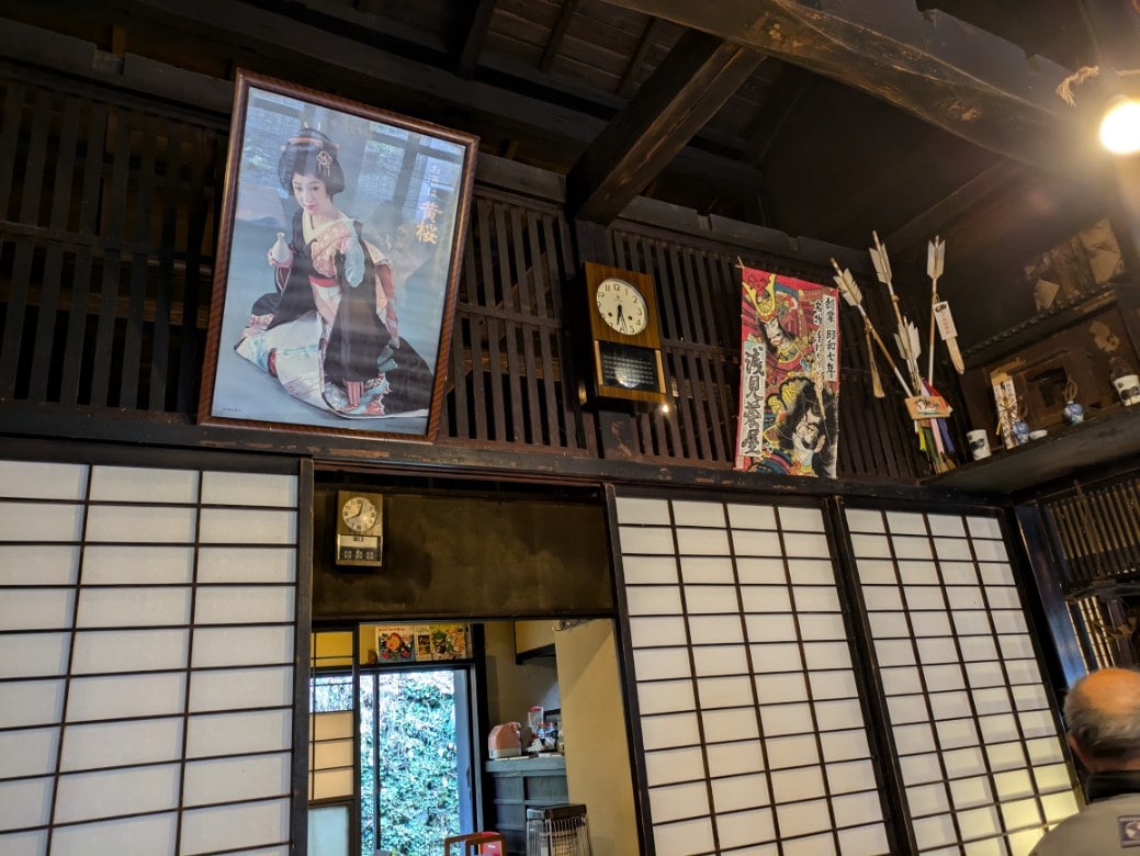 店内に掛けてあったあった絵