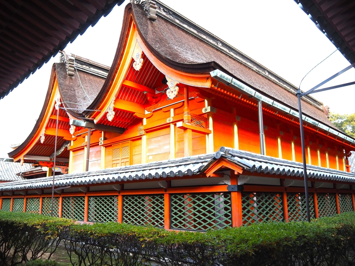 伊佐爾波神社の本殿