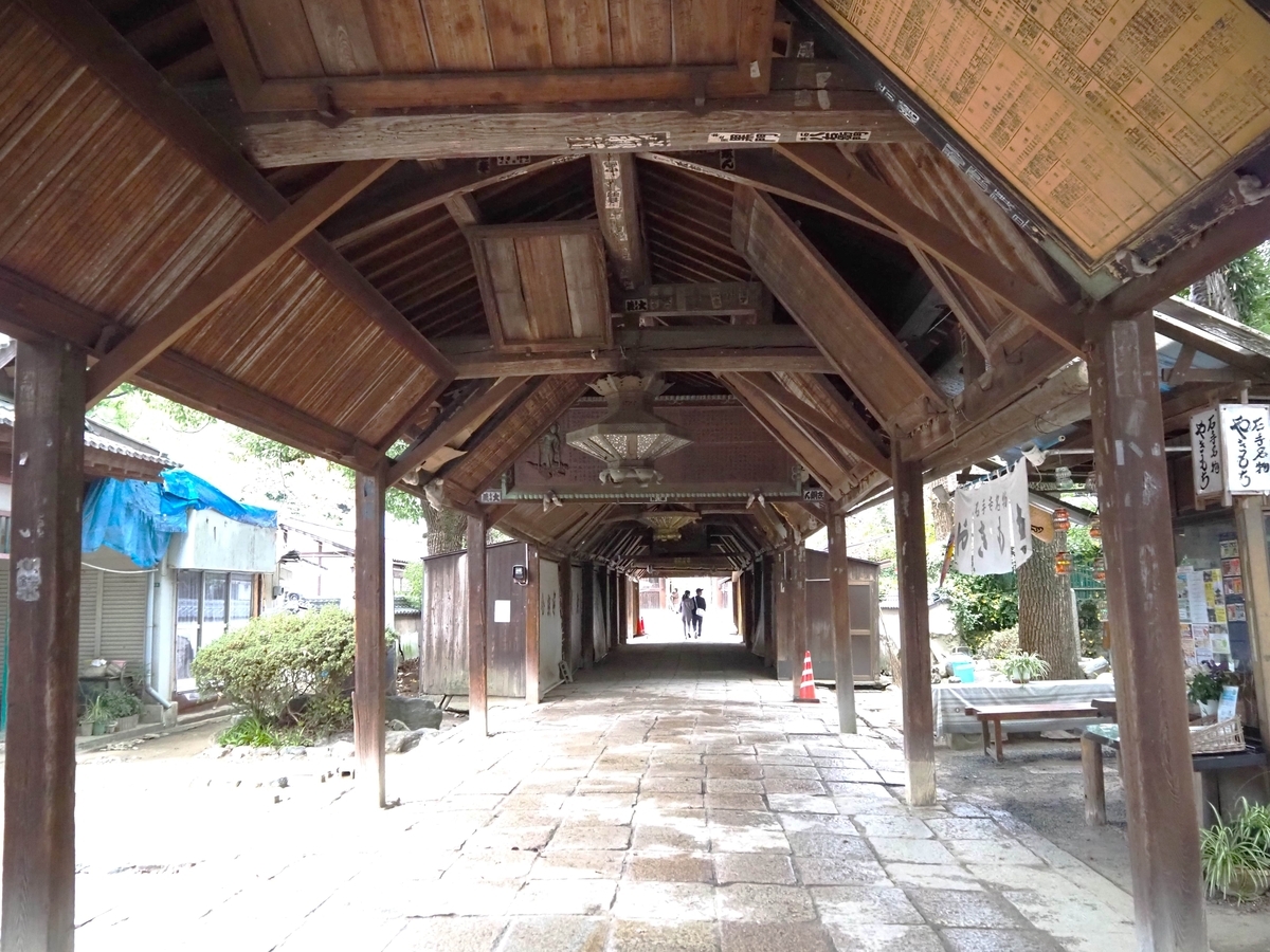 参道の回廊