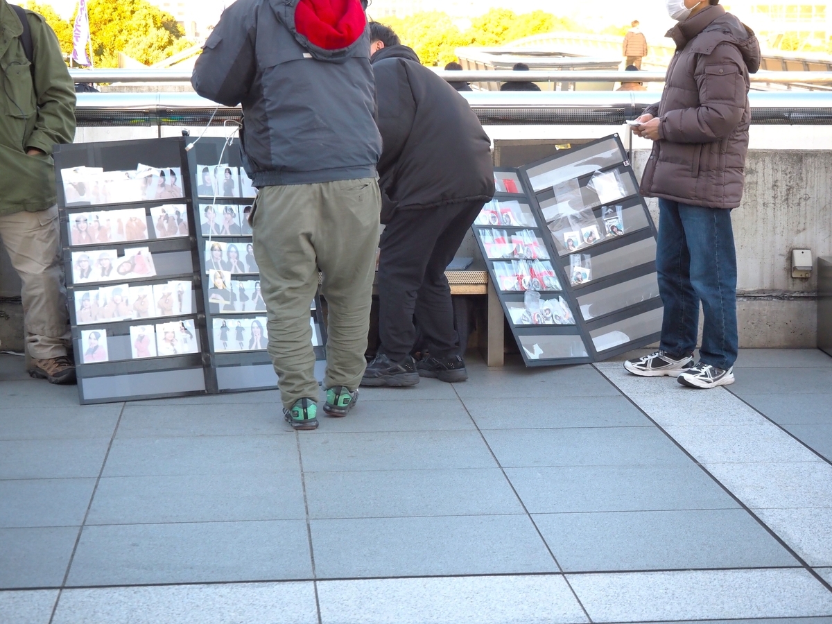 本格的に広げられたお店