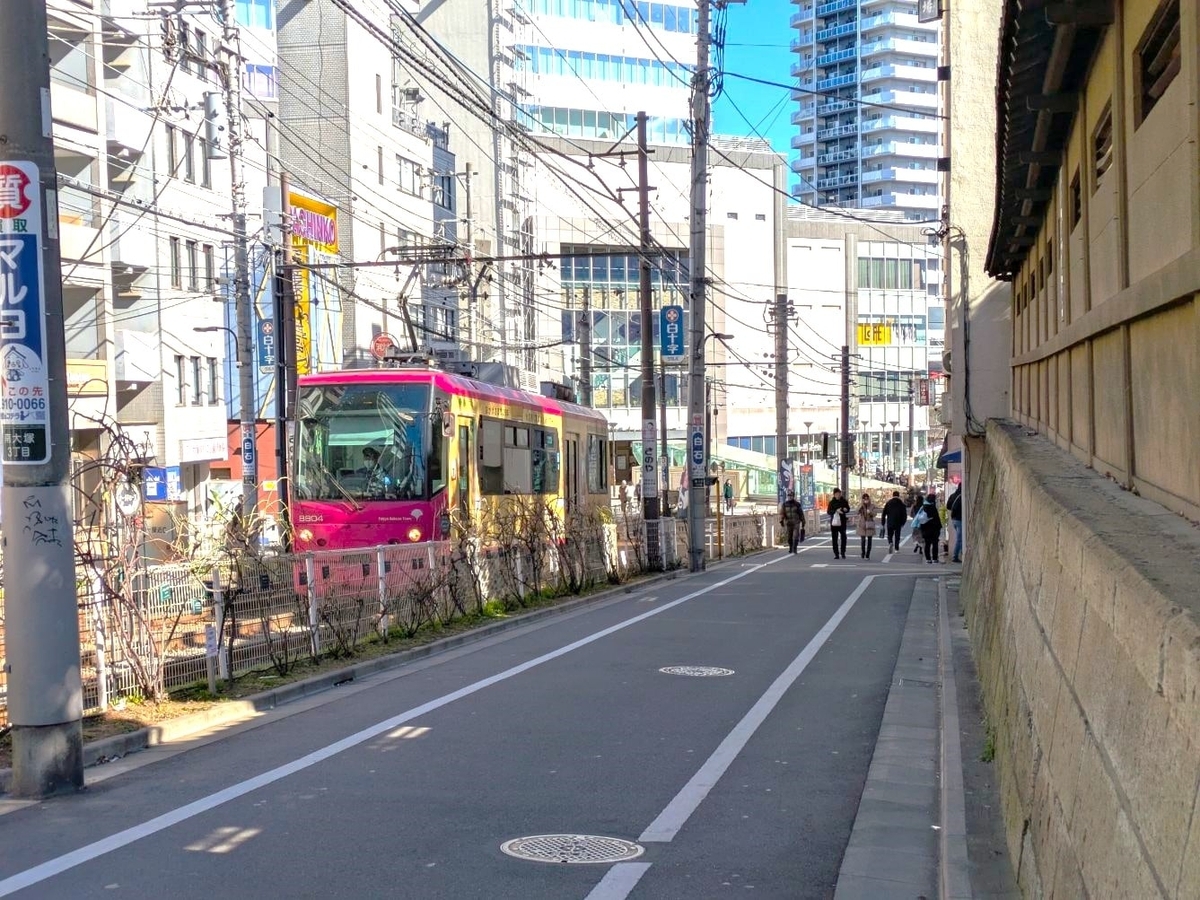 都電の線路