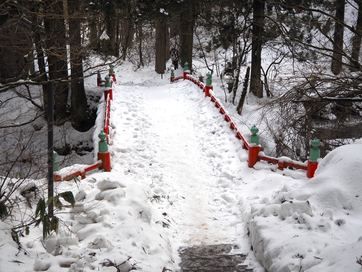 上から見た神橋