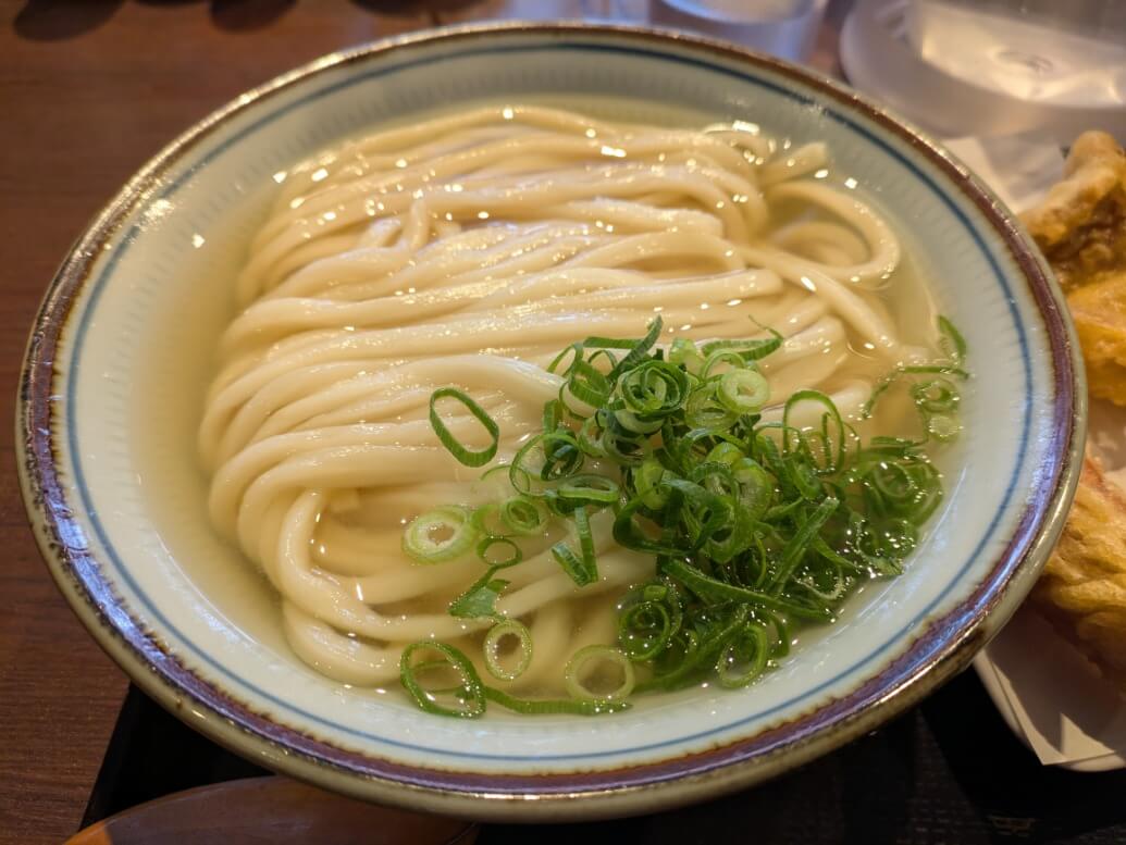 かけうどん大