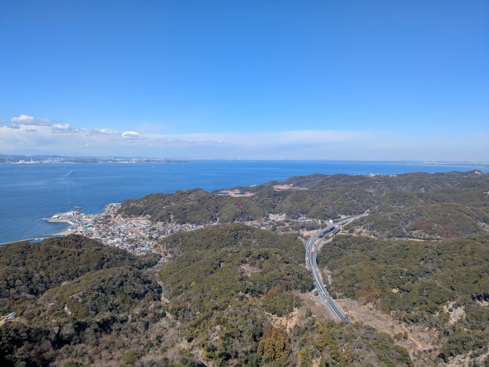 東京湾の全景