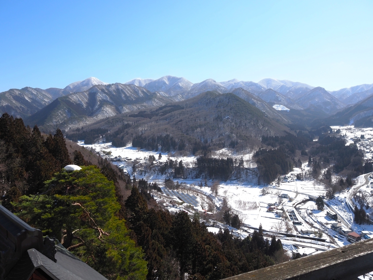 五大堂からの眺め