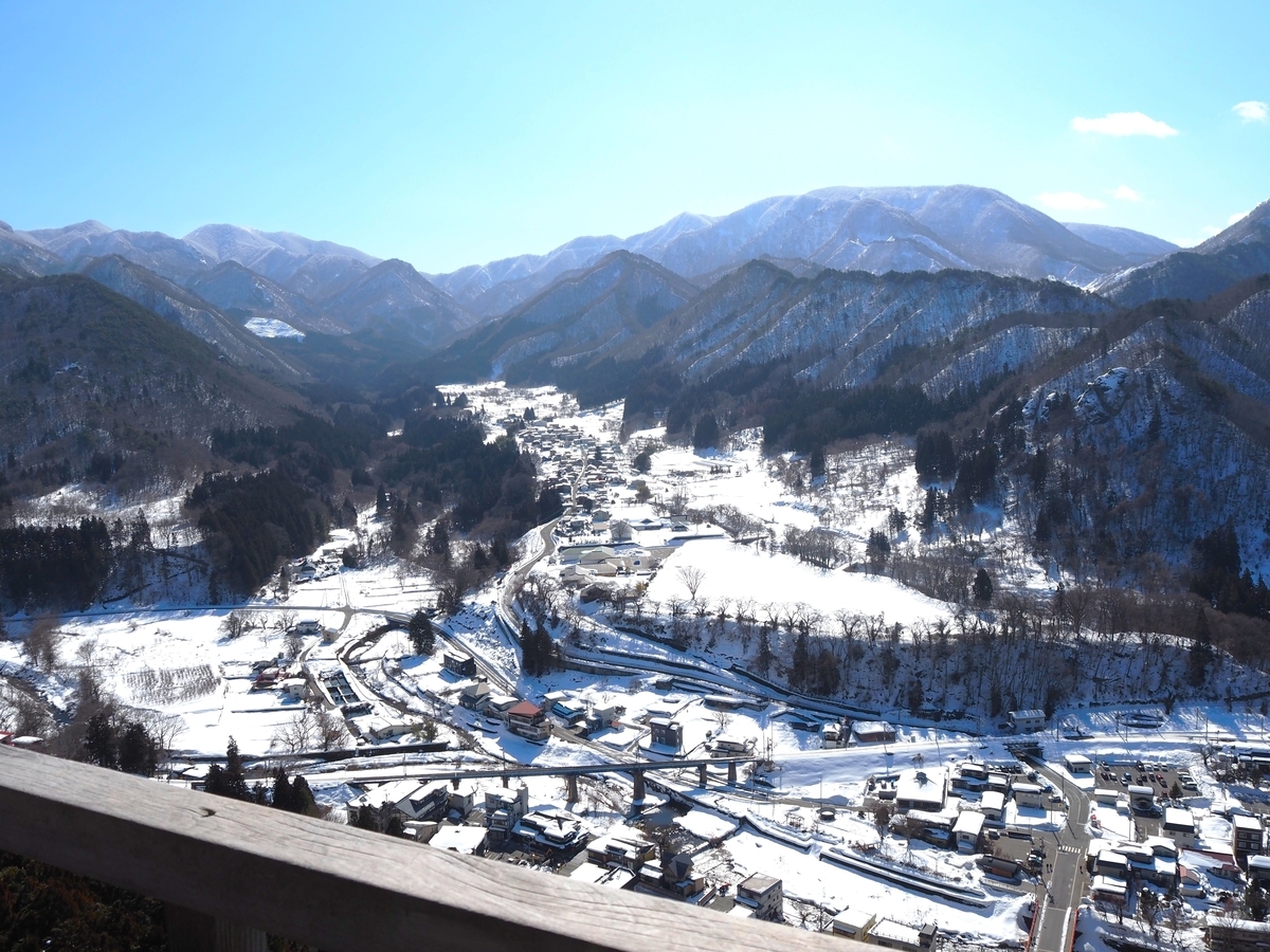 五大堂からの眺め