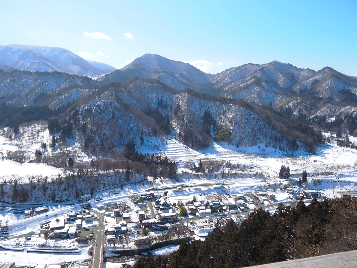 五大堂からの眺め