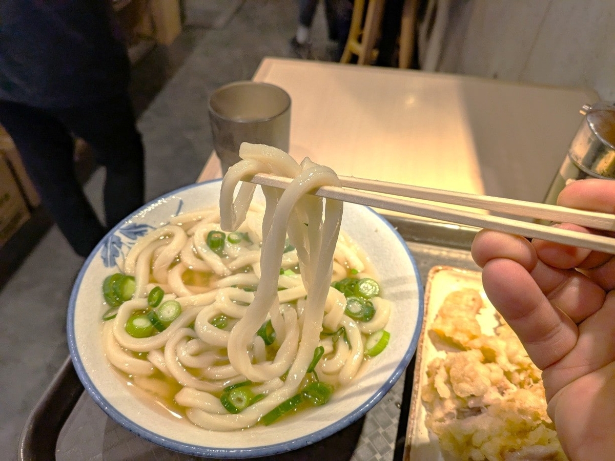 うどん０３８の麺