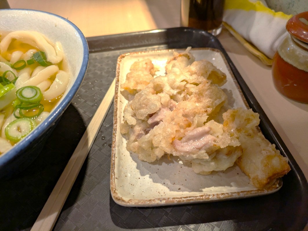 とり天とちくわ天