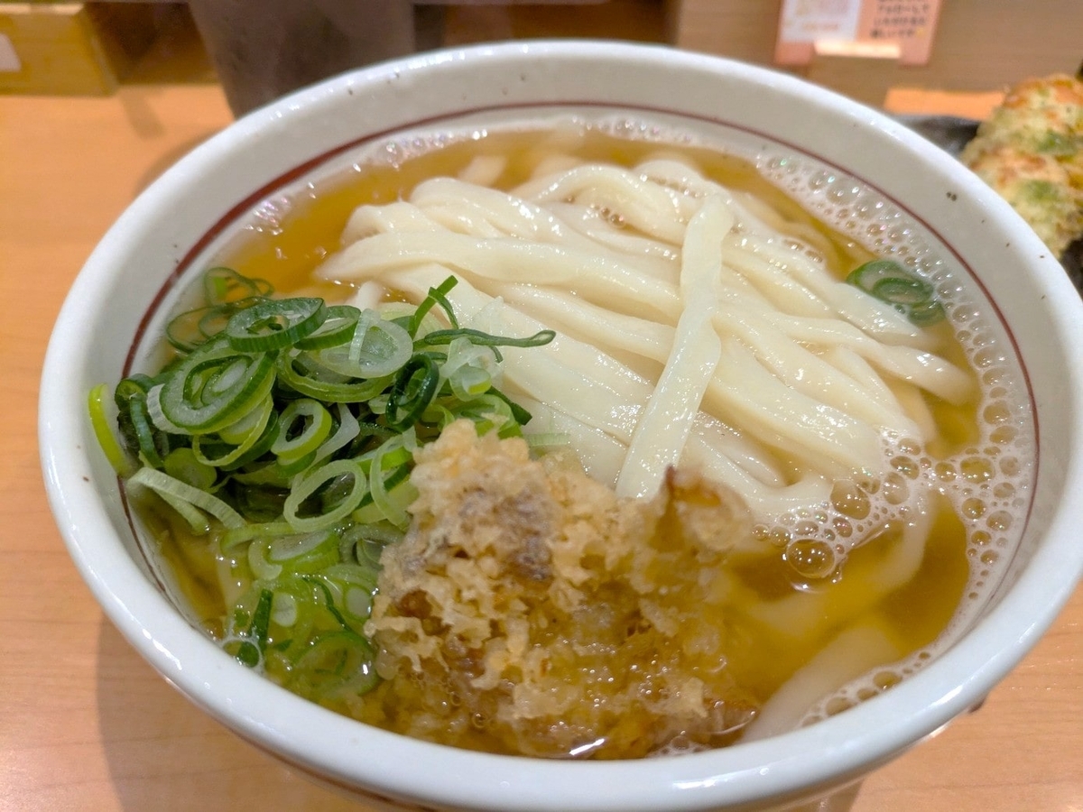 宗のかけうどん