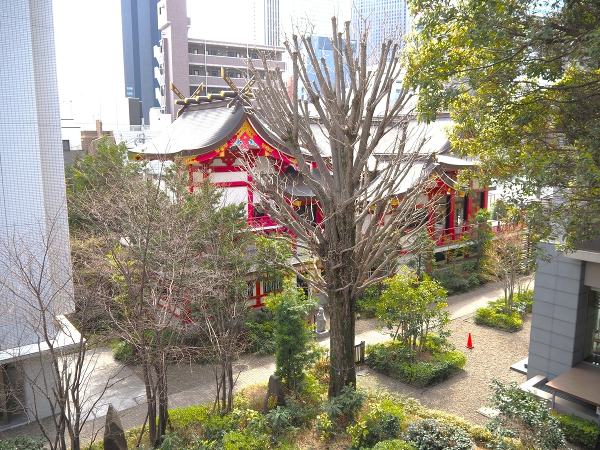 成子天神社の本殿
