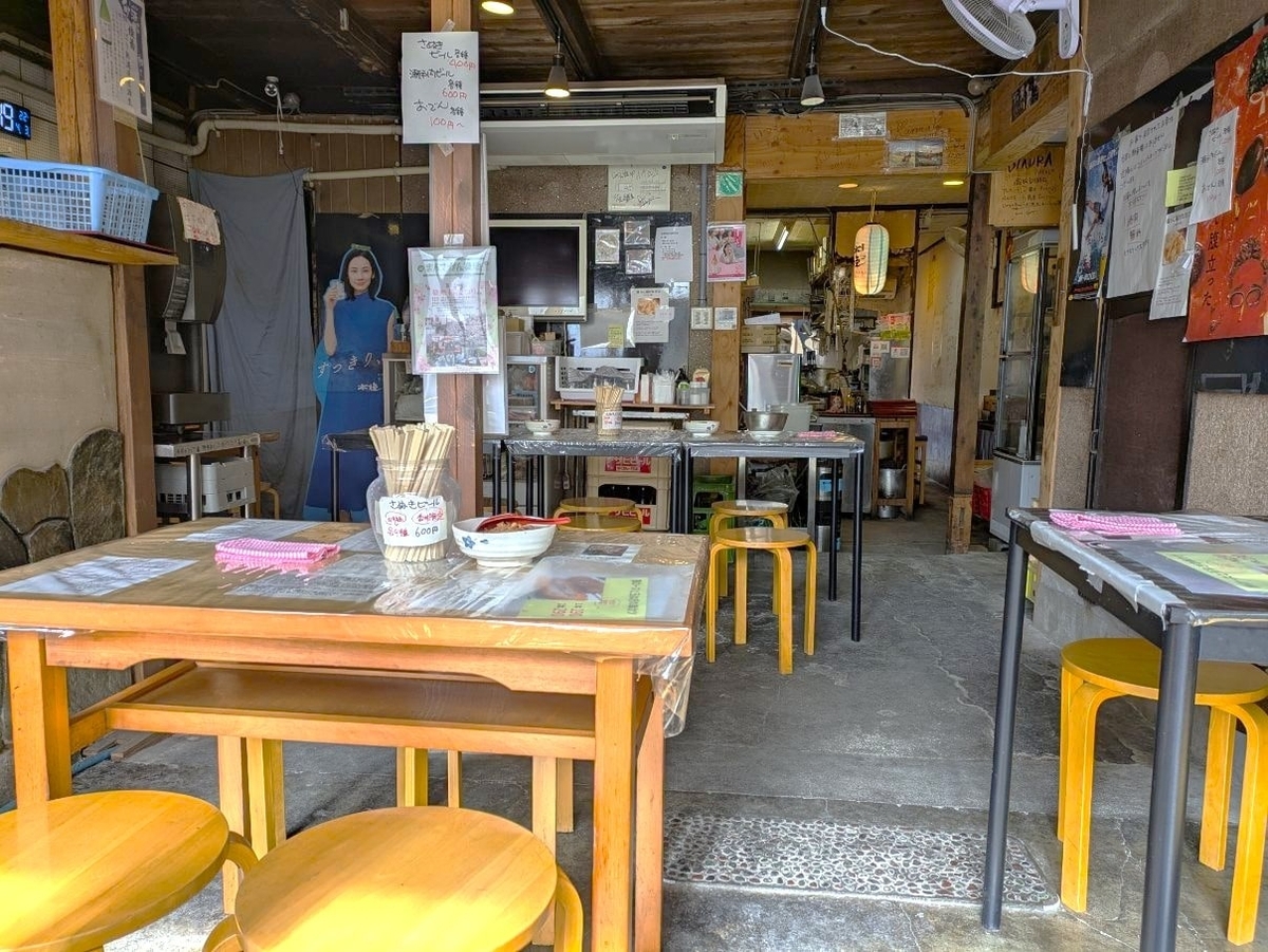 さぬき麺之介の店内