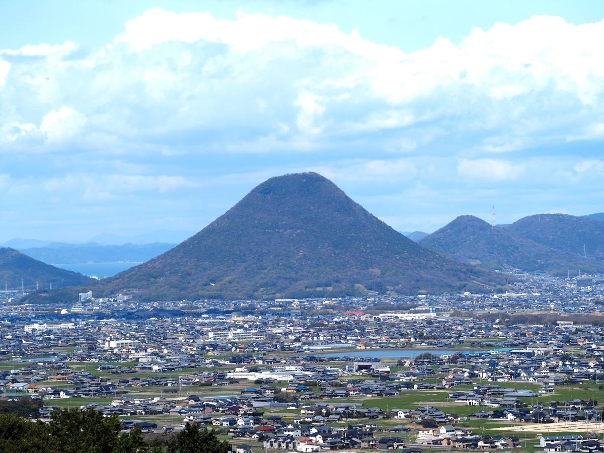 金刀比羅宮から見た飯野山
