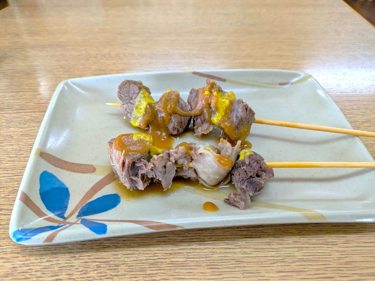 牛筋煮込み