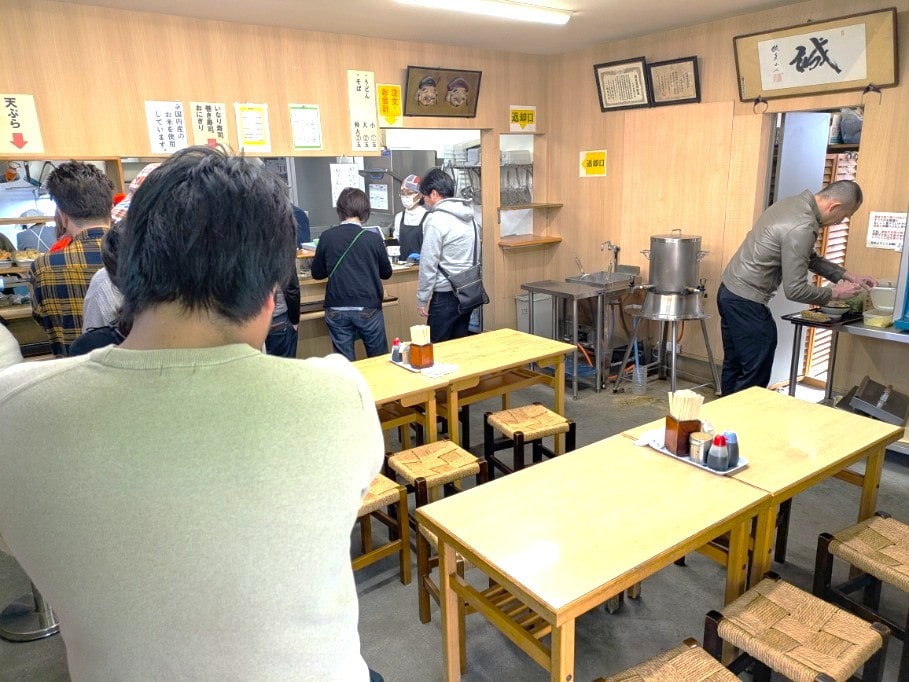 上田の店内