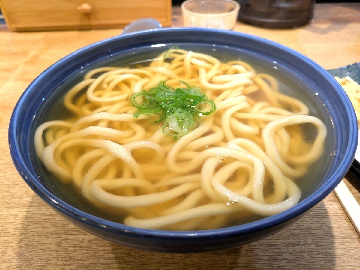 慎のかけうどん