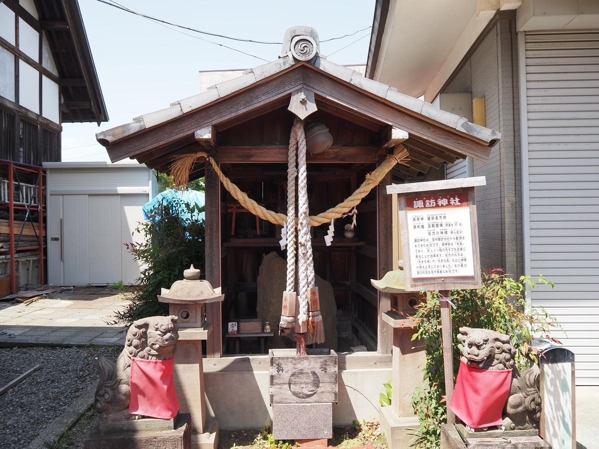 境内社の諏訪神社