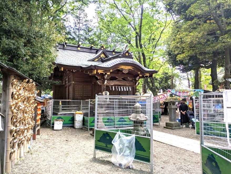 宮乃咩神社の社殿