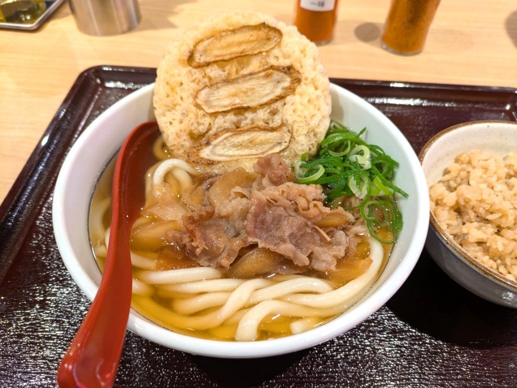 肉ごぼう天うどんクラシック