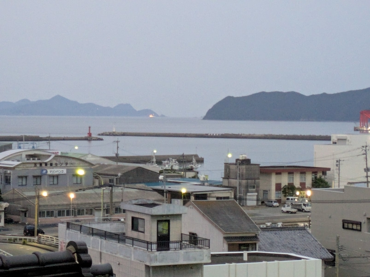 ホテルからの眺望