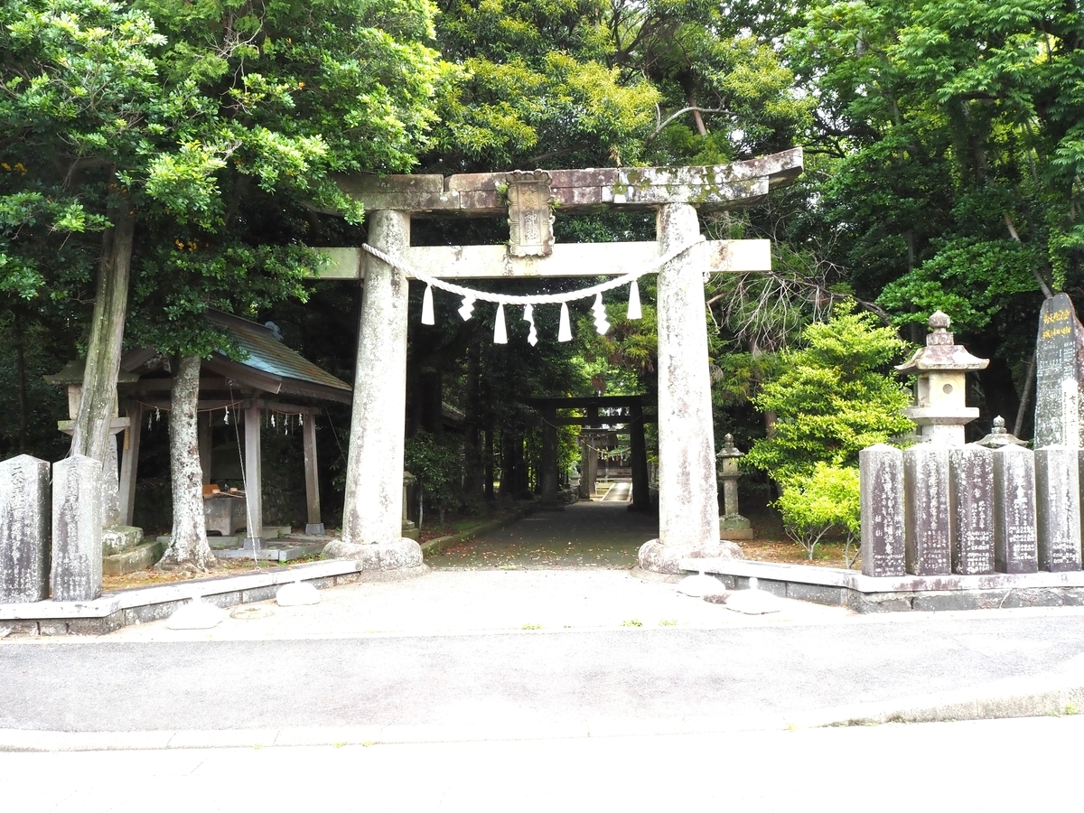 五島八幡神社の一之鳥居