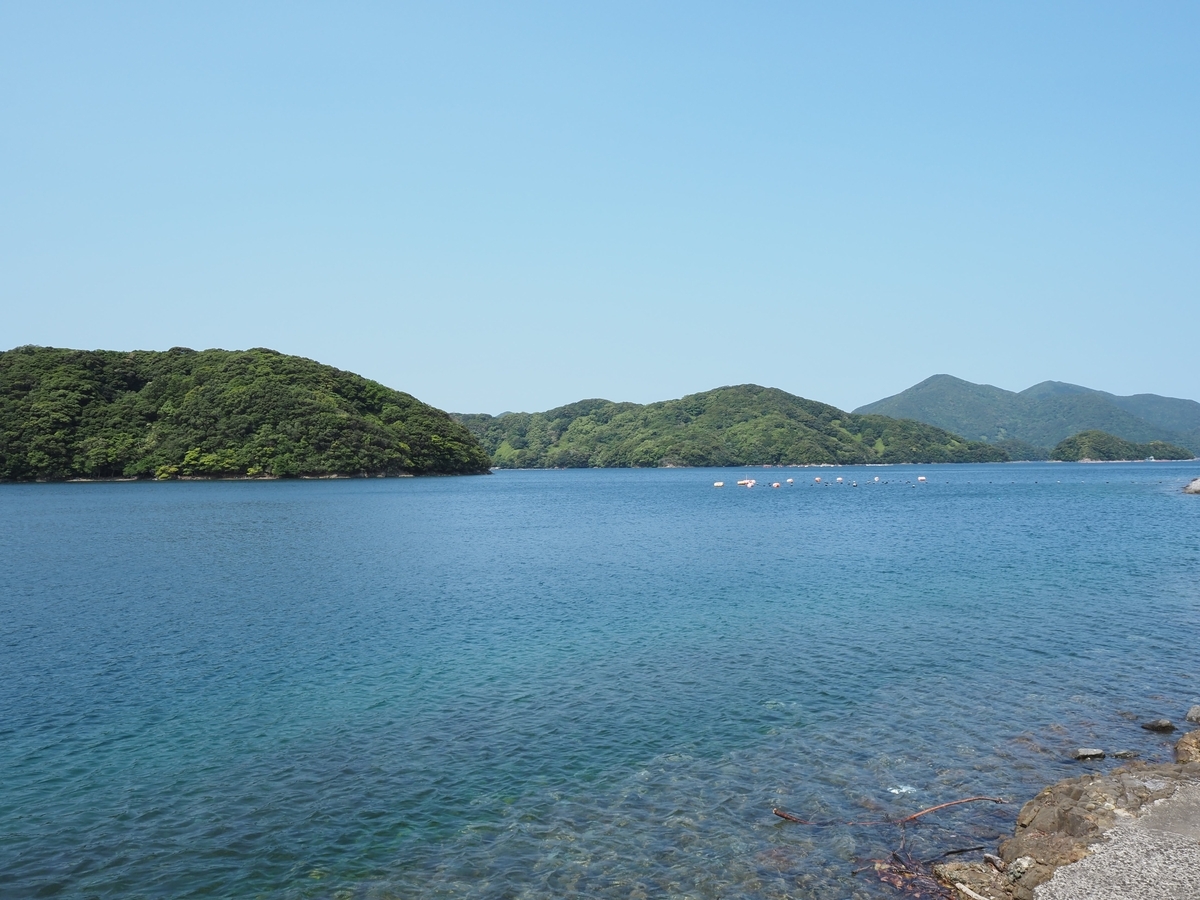 入り江の風景