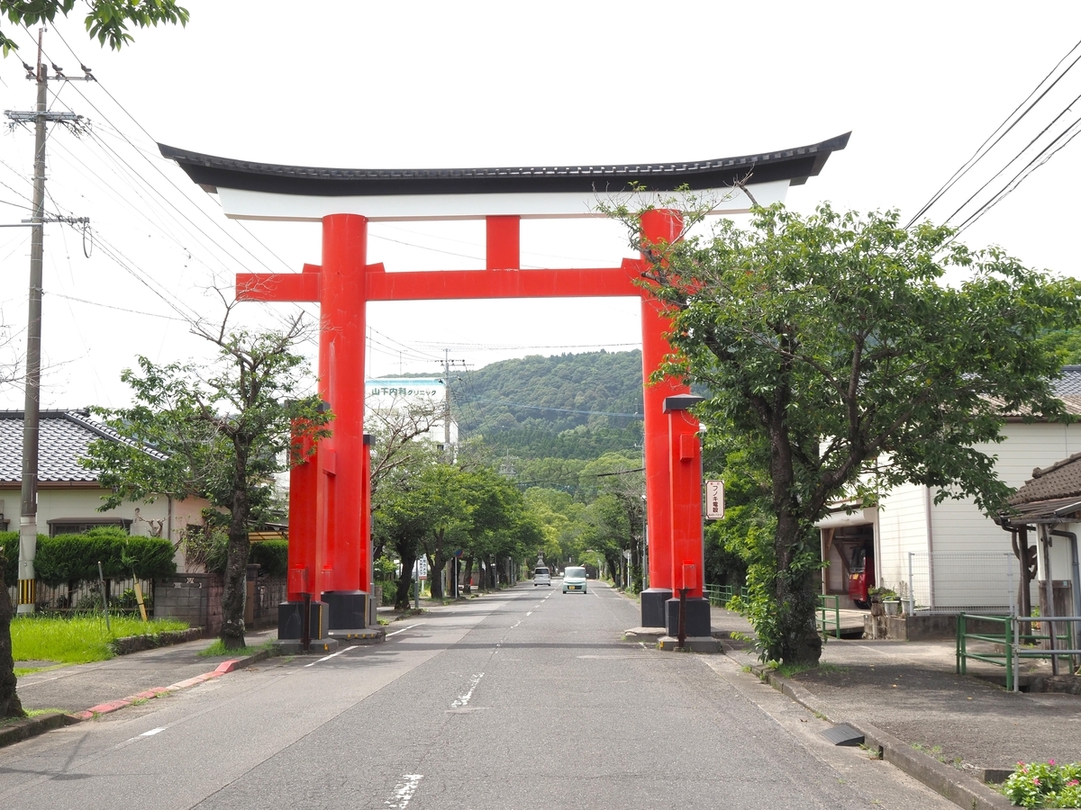 鹿児島神宮の大鳥居