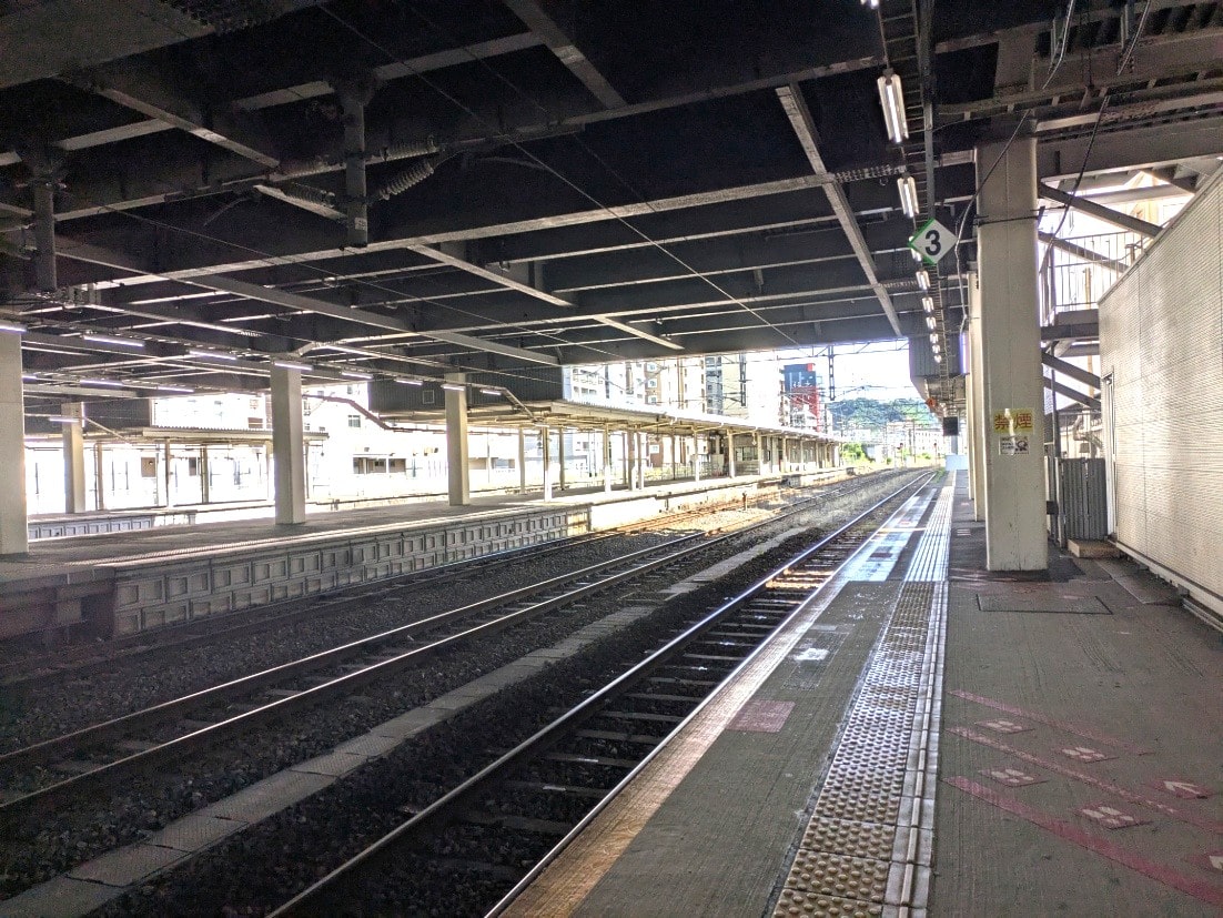 在来線ホーム