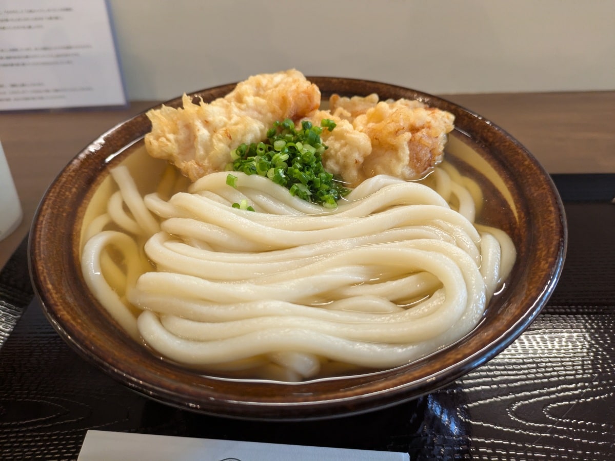 とり天うどん