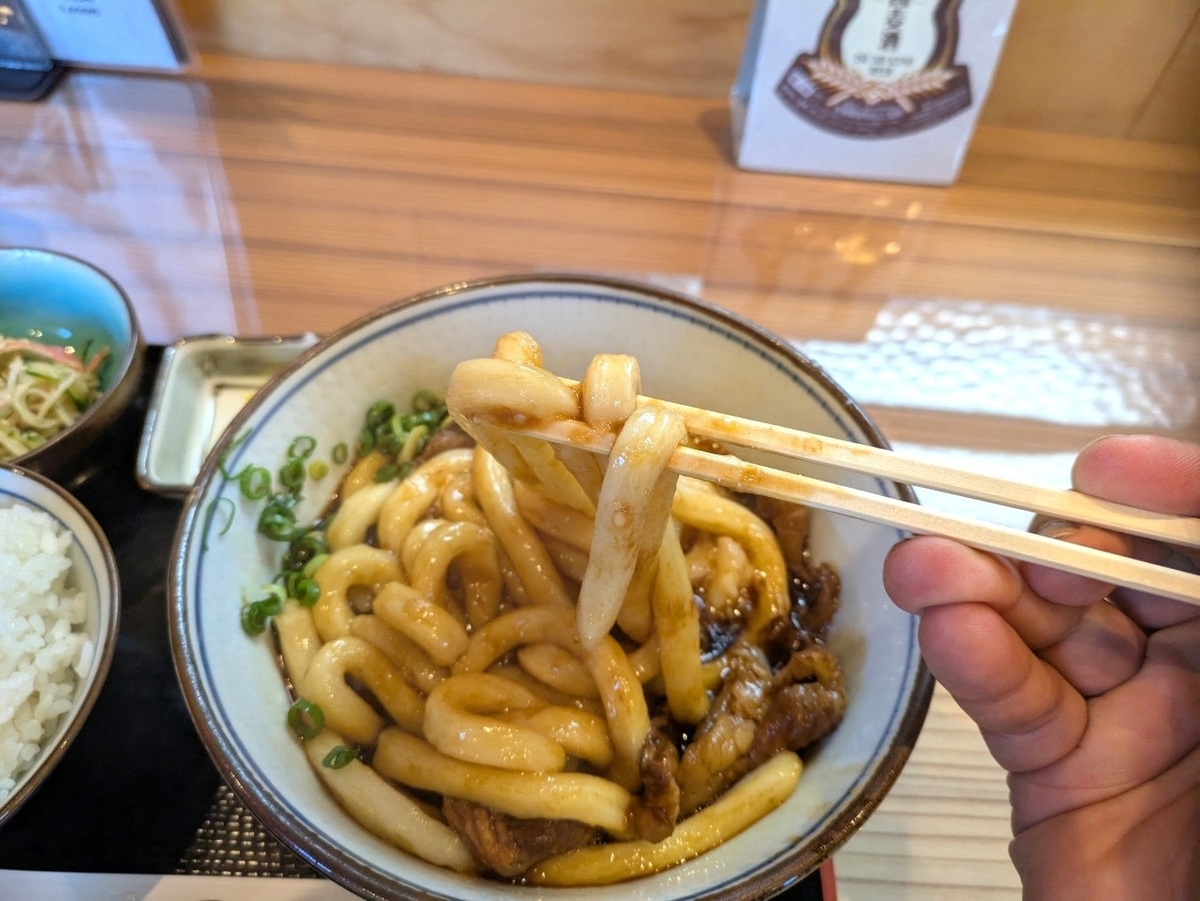 山口屋の麺