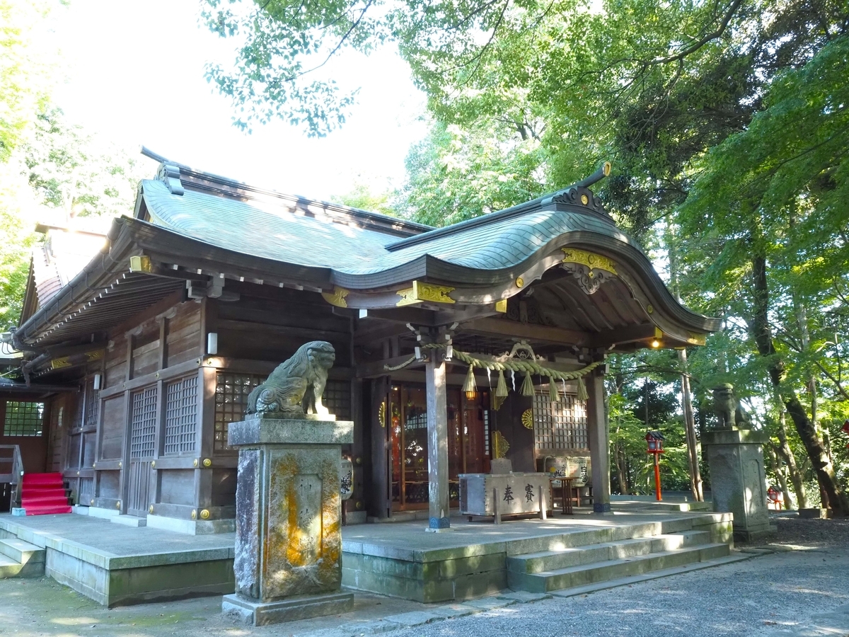常陸国総社宮の拝殿