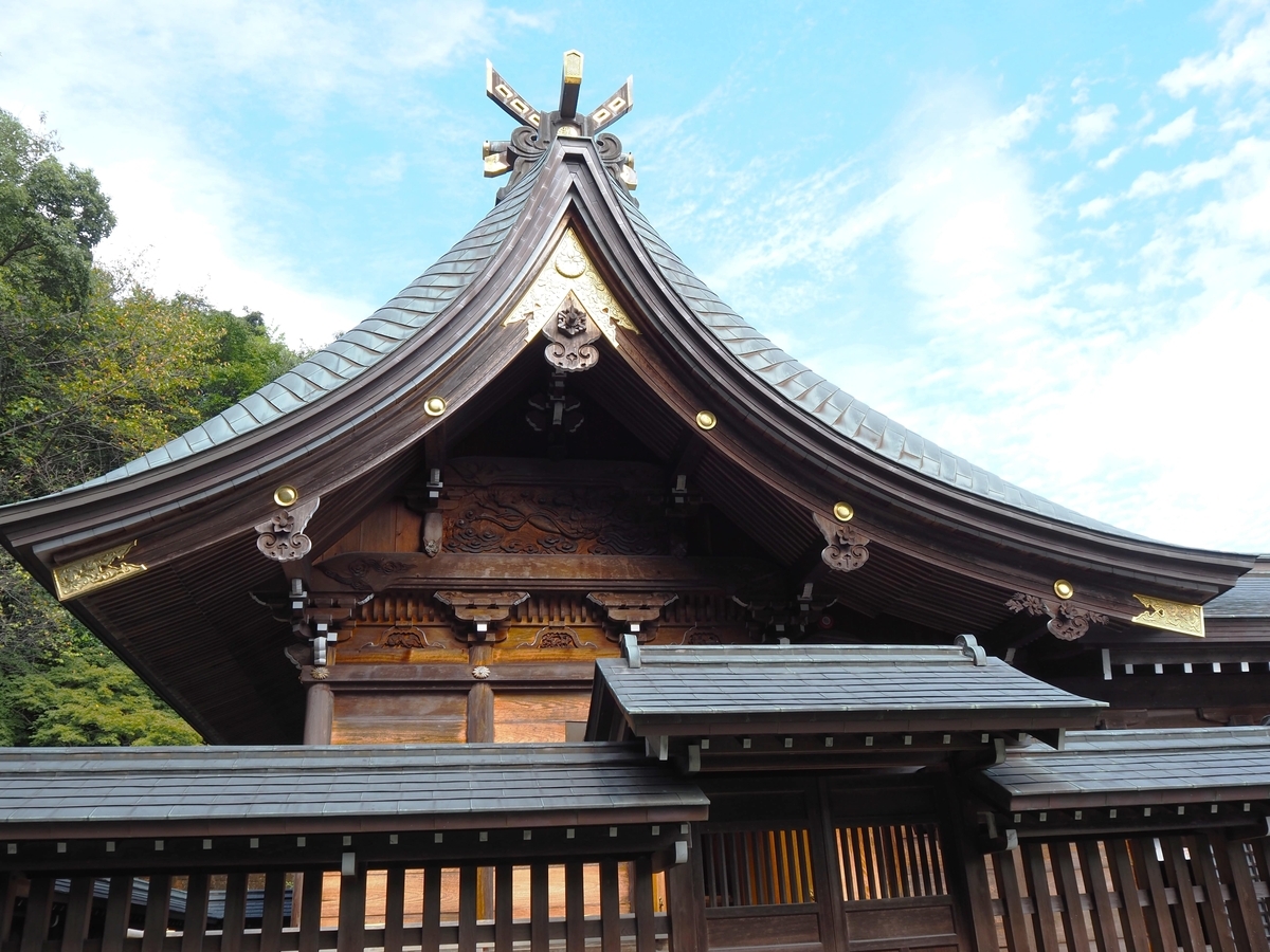 本殿の屋根