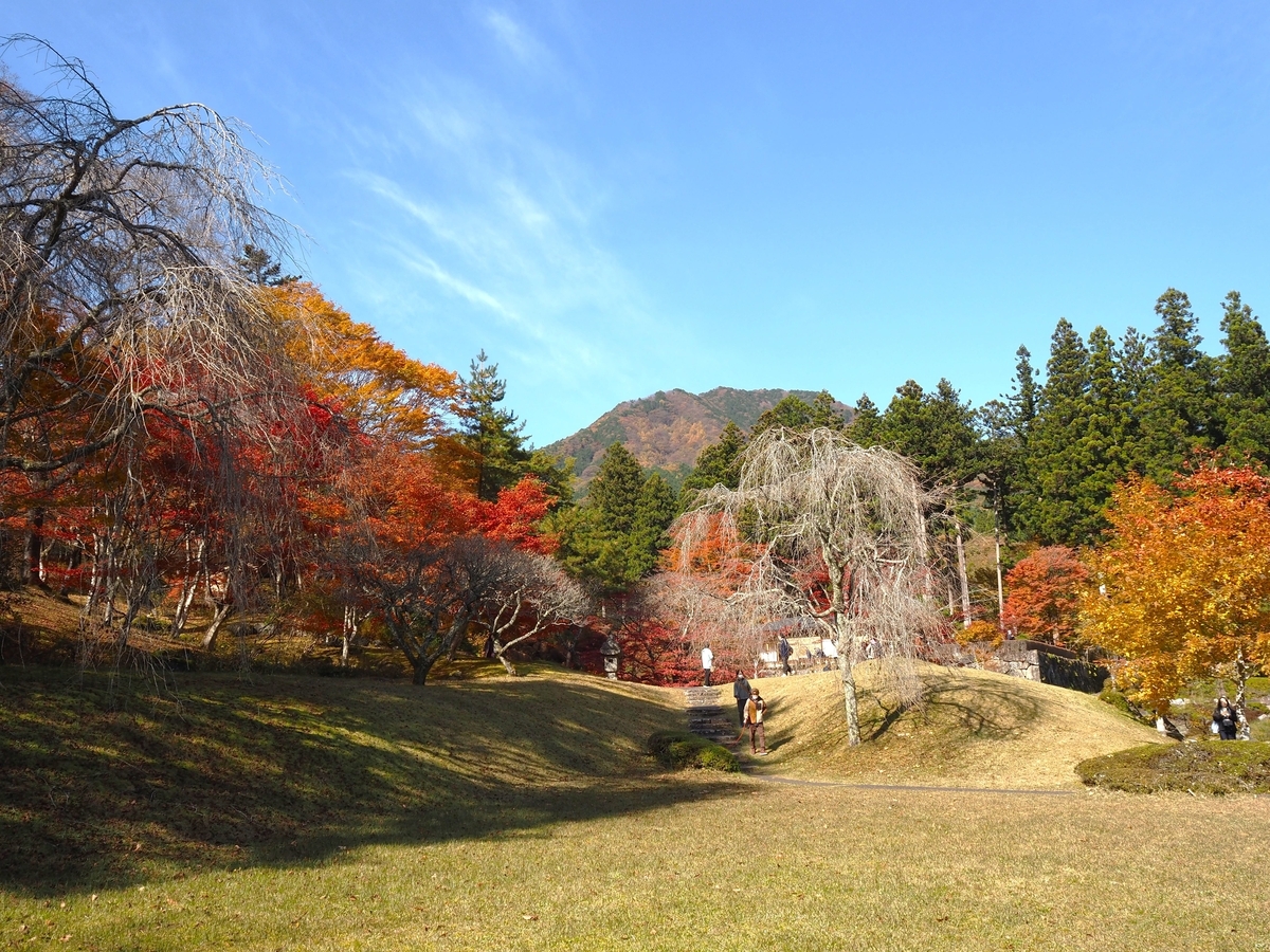 一年を通じて楽しむことができる庭園