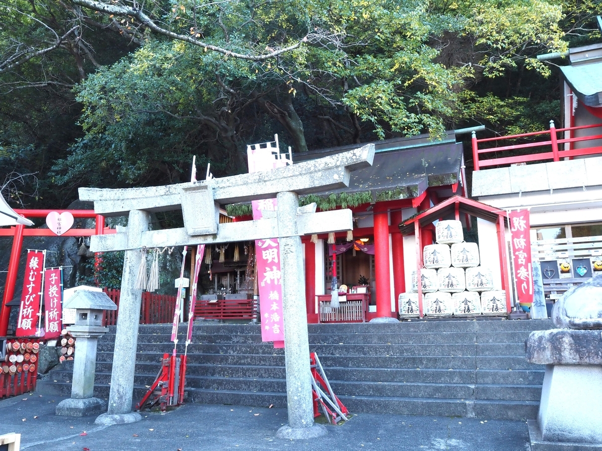 稲荷神社と姫宮神社