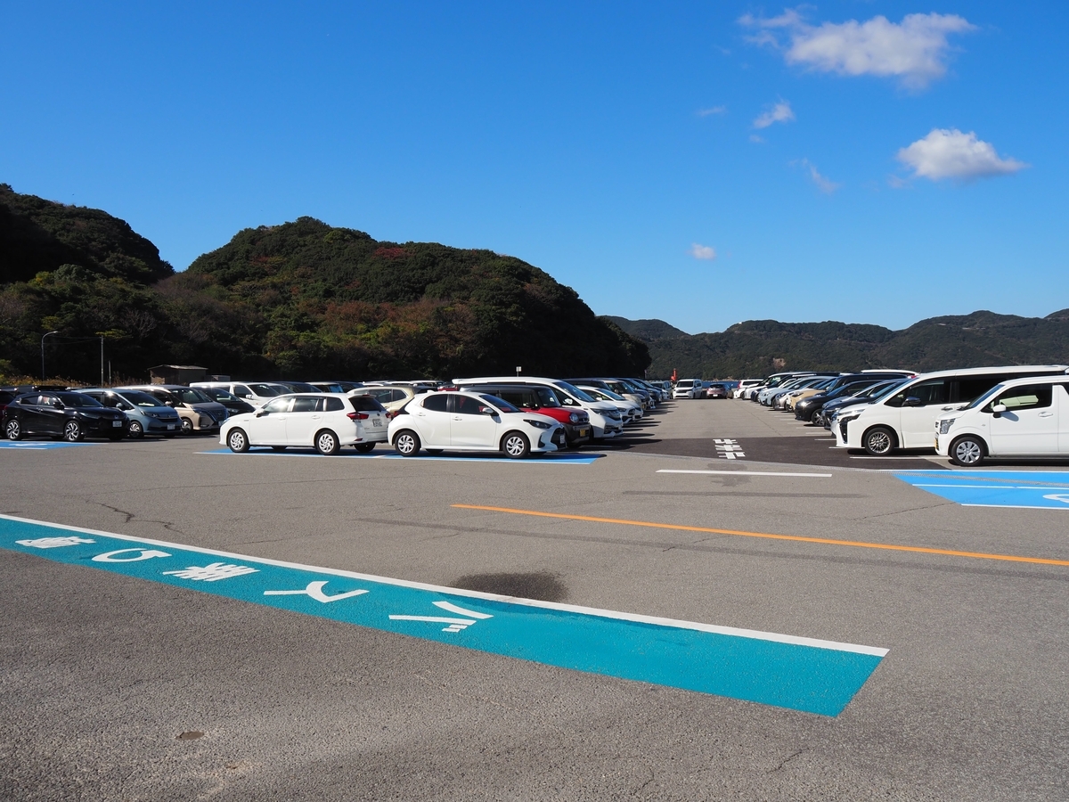 点在する駐車場