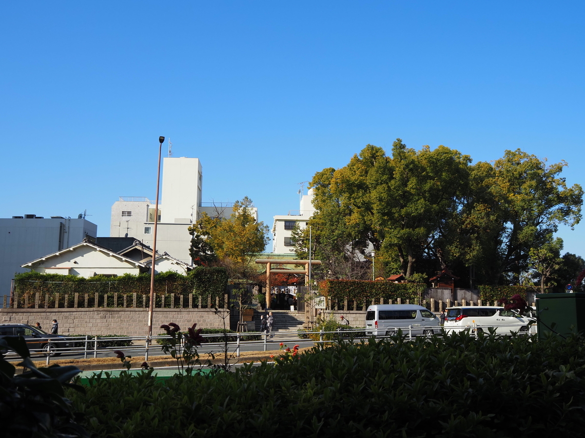 堀越神社の全景