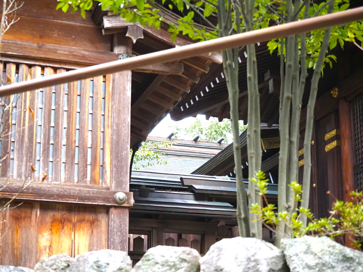 飛鳥坐神社の本殿